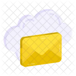 Correo en la nube  Icono