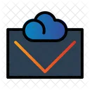 Correo en la nube  Icono