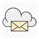 Mensaje Correo Electronico Nube Icono