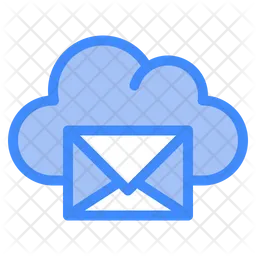 Correo en la nube  Icono