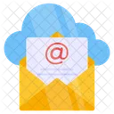 Correo en la nube  Icono