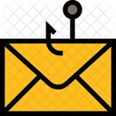 Correo De Phishing Delitos Ciberneticos Pirateria De Correo Icono