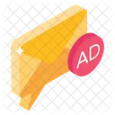 Correo publicitario  Icono