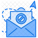 Correo rechazado  Icono