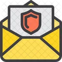 Proteger Correo Seguro Seguridad Del Correo Icono