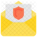 Proteger Correo Seguro Seguridad Del Correo Icono