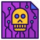 Spam Calavera Correo Icono