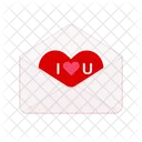 Correo te amo  Icono