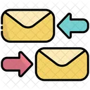 Intercambiar correos  Icono