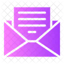 Correpondence Business Letter Icon