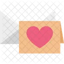 Correspondence Heart Sign Love Inspiration Icon