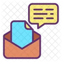 Correspondence Emailm Correspondence Email Email Communication Icon