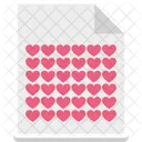 Correspondence Heart Sign Love Icon