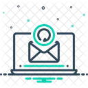 Correspondencia Mensaje Epistola Icono