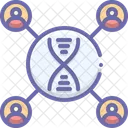 Correspondencia De DNA DNA Correspondencia Ícone