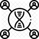 Correspondência de DNA  Ícone