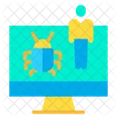 Bug Virus Tecnico Icon