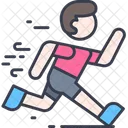 Corriendo Gente Fitness Icono
