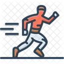 Corriendo Carrera Hombre Icono