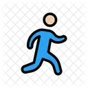 Correr Fisioterapia Ejercicio Icono