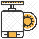 Dc Motor Energia Icono
