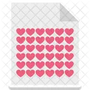 Corrispondenza Segno Del Cuore Amore Icon