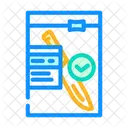 Corroborating Evidence Crime Icon