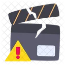 Corrupt File Video Icon