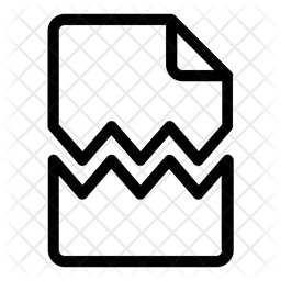 Corrupt File  Icon