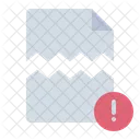 Corrupt File  Icon