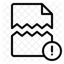 Corrupt File  Icon