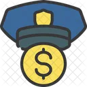 부패한 경찰  아이콘