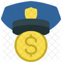 부패한 경찰관  아이콘