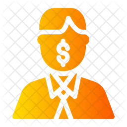 Corrupted Businessman  Icon