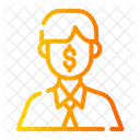 Corrupted Businessman  Icon