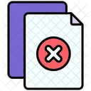 Corrupted File File Document Icon