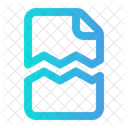 Corrupted File  Icon