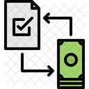 Exchange Ballot Money Icon