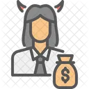 Corruptor Corruption Female Icon