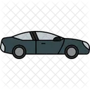 Icono De Coche Cupe Coche De Dos Puertas Vehiculo Cupe Icono