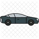 Icono De Coche Cupe Coche De Dos Puertas Vehiculo Cupe Icono