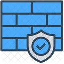 Ciber Seguridad Firewall Icono