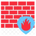 Cortafuegos Seguridad Proteger Icono