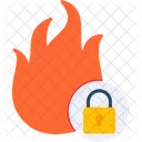 Firewall Fuego Proteccion En Linea Icono