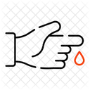 Corte de dedo  Icon