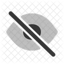 Corte De Olho Ícone