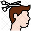 Corte de pelo  Icono