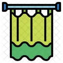 Cortina de la ducha  Icono