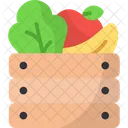 Cosecha Verduras Frutas Icono