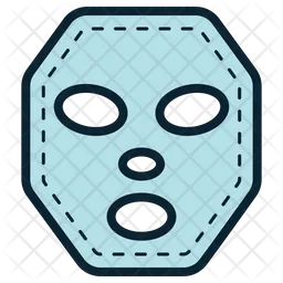 Cosmetic Face Mask  Icon